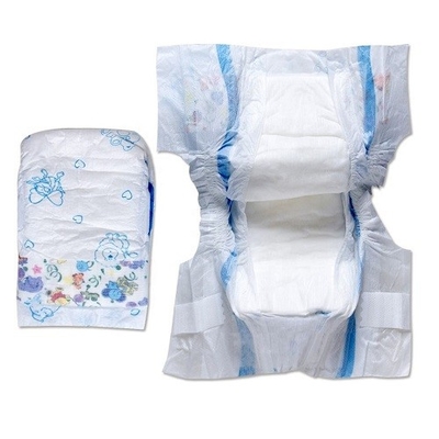 حزام خصر مطاطي كبير من الألياف اللدنة S M L XL حفاضات أطفال يمكن التخلص منها مع امتصاص كبير