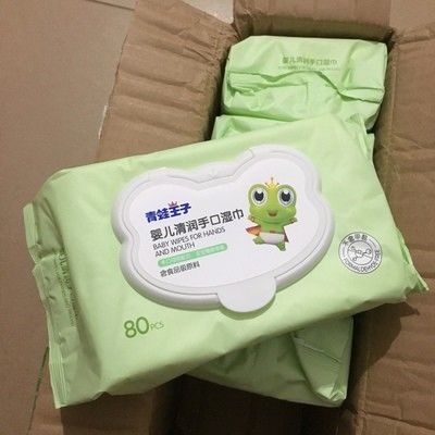 مناديل مبللة للأطفال للبشرة الحساسة من كارتون ستايل معبأة من 1 إلى 100 قطعة