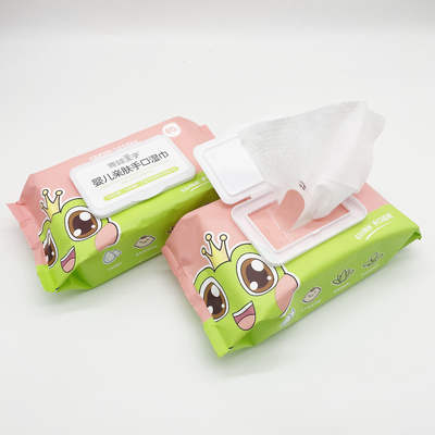 Soft Baby Skin Care Water Wet Tissue 80 عدد مناديل الأطفال القابلة للتحلل الحيوي