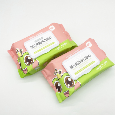Custom Logo Fragrance Free Bamboo Flushable Water Based Newborn Baby Wipes Tiusse