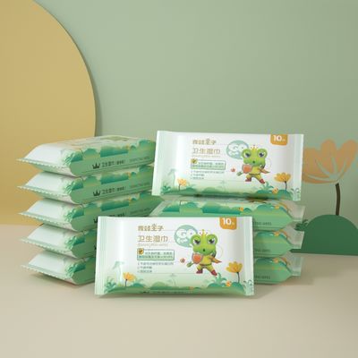 مبيعات المصنع مباشرة يمكن التخلص منها الجسم العضوي شعار مخصص تطهير اليد تنظيف الطفل الرطب يمسح مع عينات مجانية