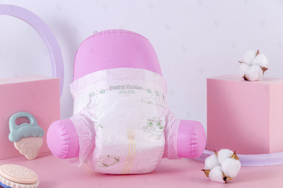 منتجات أطفال عالية الجودة للبيع بالجملة فائقة الامتصاص لحفاضات الأطفال الجافة ليلاً أو نهارًا