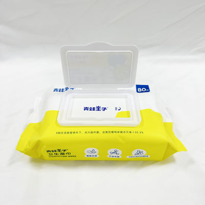 مناديل مبللة غير منسوجة من سبونليس للأطفال البالغين