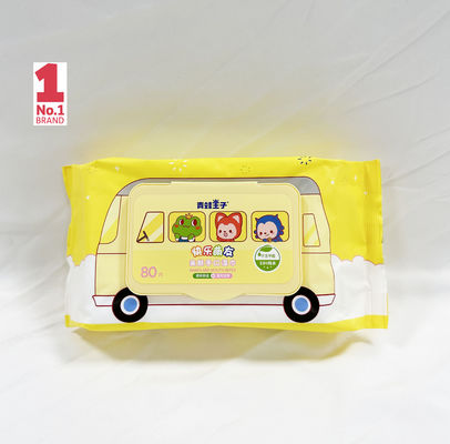 99.5٪ مناديل مبللة بالماء للأطفال مناديل مبللة للأطفال