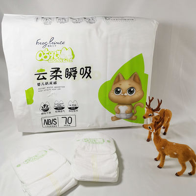 تصنيع OEM 100 ألياف الخيزران القابل للتصرف الطفل طبيعة حفاضات حفاضات السراويل