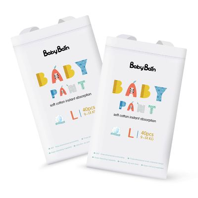 سروال أطفال ناعم عالي الامتصاص يمكن التخلص منه يسمح بمرور الهواء