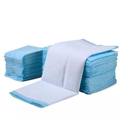 قطن للاستعمال مرة واحدة تحت الوسادة 45x60mm 60x60mm أزرق وردي