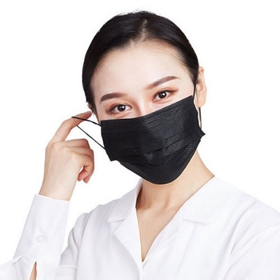 OEM Earloop المتاح قناع الوجه غير المنسوجة البلاستيكية المغطاة الألومنيوم